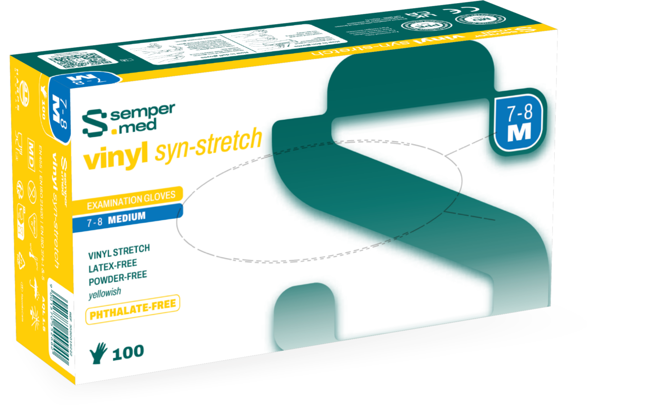 Sempermed vinyl syn-stretch_size M
